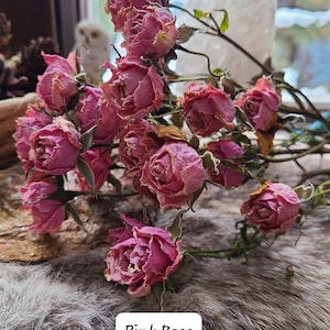 Nature's Keepsake Besom | Handmade Mini Botanical Broom | Cottagecore Woodland Decor | Dried Lavender & Rose | Nature Inspired Gift image 15