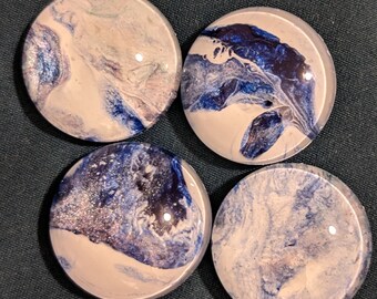 Round Glass Magnet sets