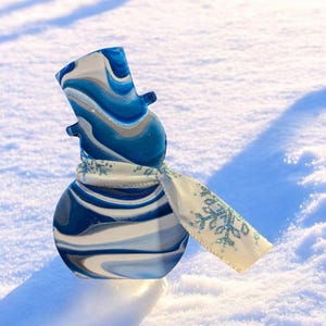 Wooden Snowman
