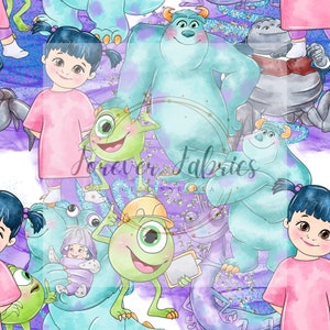 Boo’s  Crew | Fabric By The Yard | Bullet | DBP | Wide Rib | Printed Holographic | USA