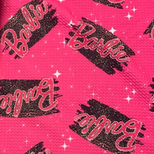 Barbie HolographicDesigner Inspired 4 Way Stretch Spandex Fabric