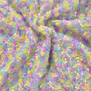Funfetti  |   2 Way Stretch Sequin | Sequin Fabric | DIY | Bows | Clothing | Fast Shipping | USA | RTS