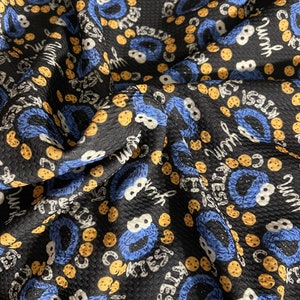 Yummy Cookies!!!  |  Bullet Fabric l RTS l DIY l Bows l Clothing l 4 Way Stretch l Fast Shipping l USA l Strips, 1/2 yds,. yds