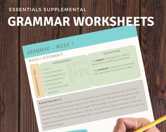 BEGINNER Essentials Supplemental Grammar Worksheets