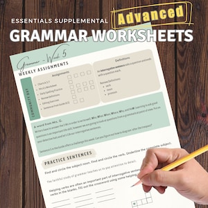 ADVANCED Essentials Ergänzung zur Grammatik Arbeitsblätter