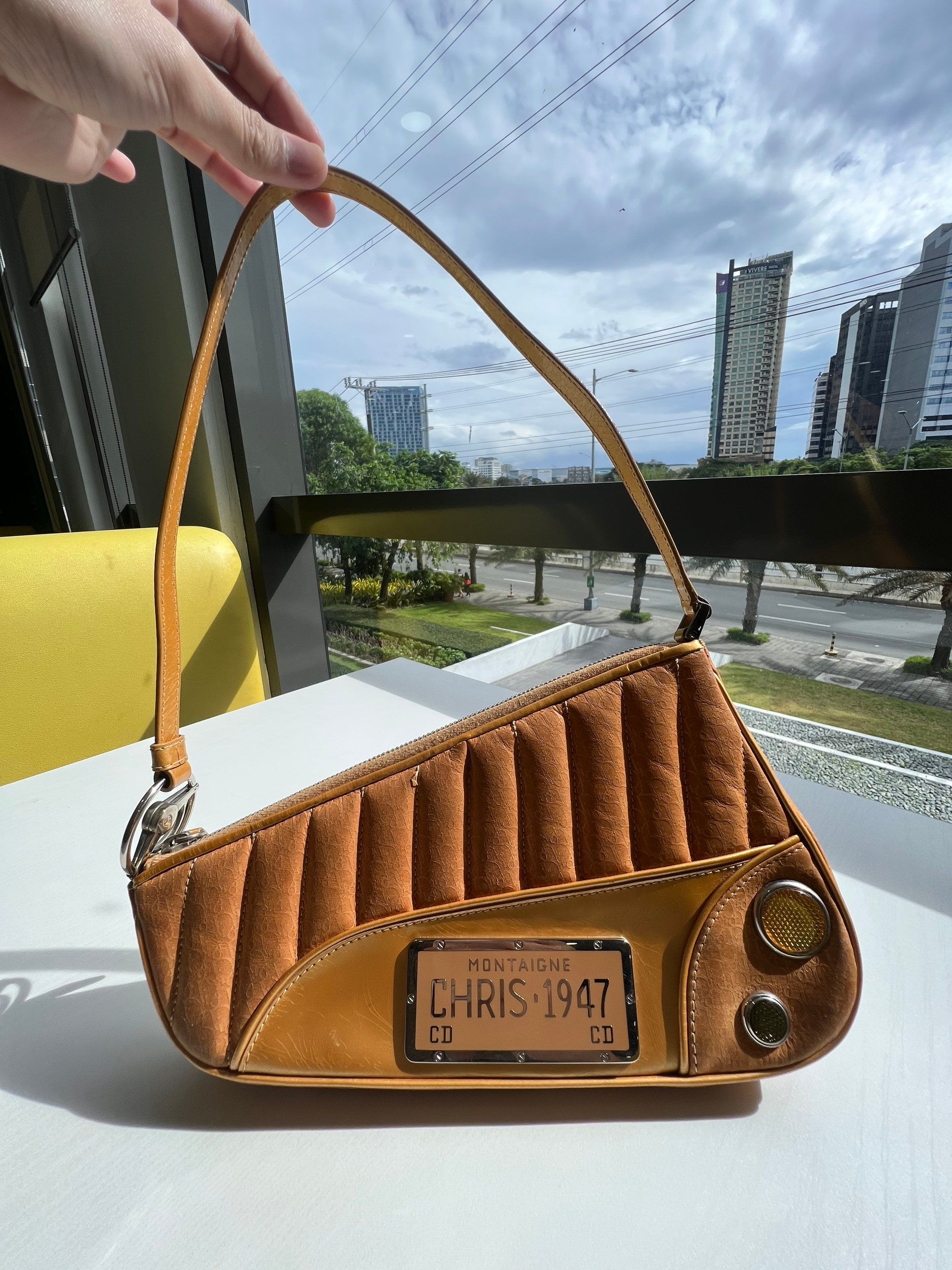 Authentic Christian Dior Montaigne Cadillac Saddle Bag -  Hong Kong