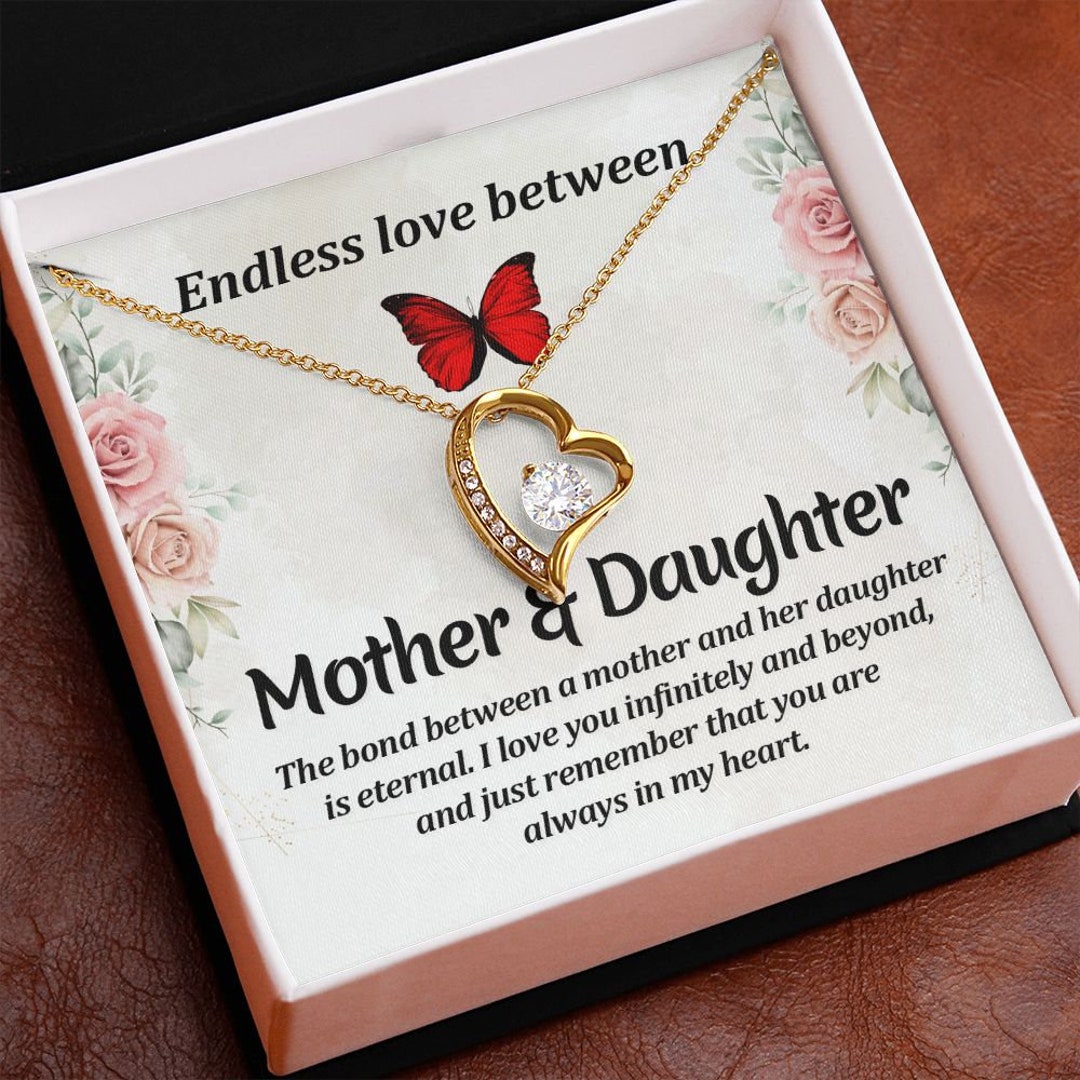 Mother and daughter mother gift gift for mothers day mother necklace