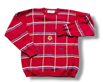 80s PRINGLE OF SCOTLAND Cashmere Rhombus Man Sweater - Etsy