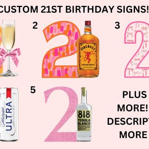 21st Birthday Sign Digital Download (QUICK DELIVERY!)