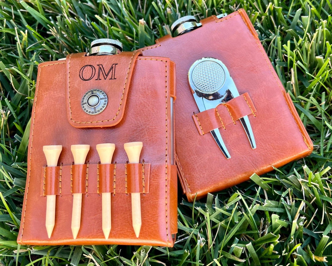 Personalized Golf Flask, Groomsmen Gifts Proposal, Initial Engraved ...