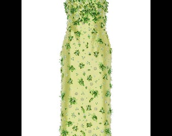 Custom made dress a dress with hand embrodiery custom colors and length