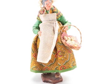 Santon gathering baker figure