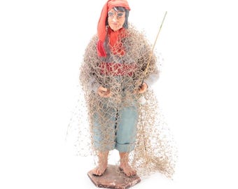 Santon fisherman figure