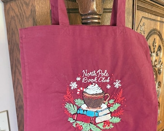 Hand embroidered tote bags