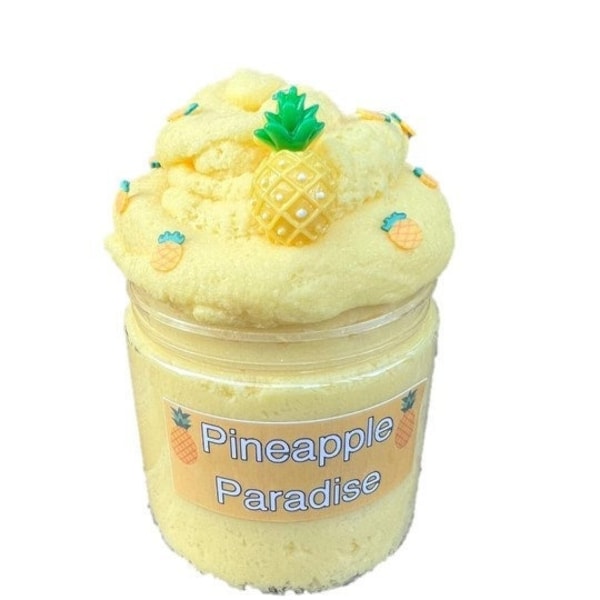 Pineapple Paradise Scented Cloud Slime