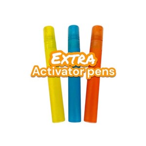 Slime Activator Spray 3 pack 10 ml Spray Bottles miscellaneous colors