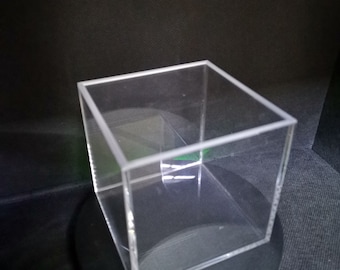 Clear Acrylic Cube Diorama Cube/Photoframe