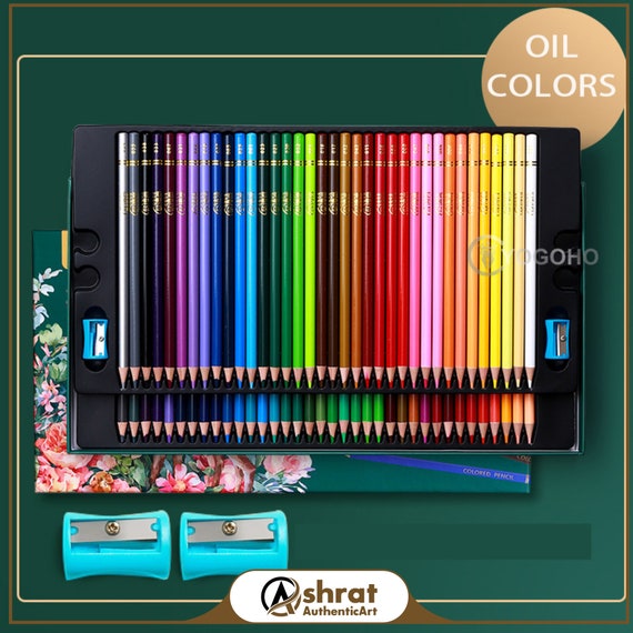 48/72/120/150/160 watercolor oil pencils wood colored