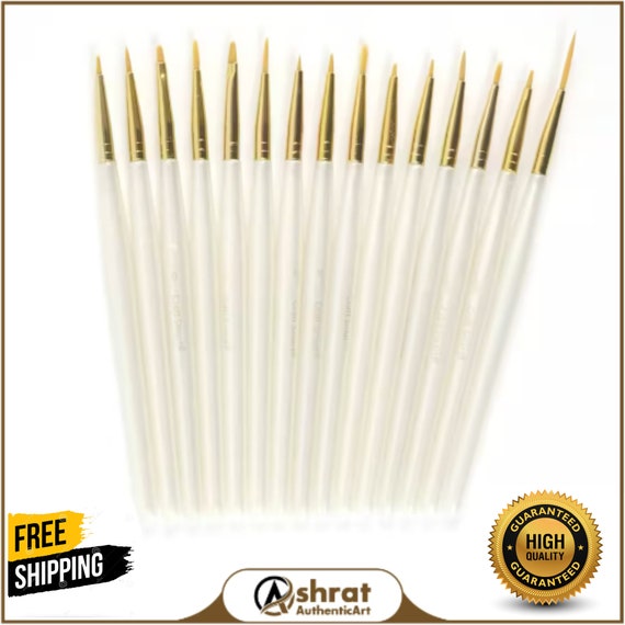 Golden Taklon Liner Brush Series by Brushes and More - Brushes and More