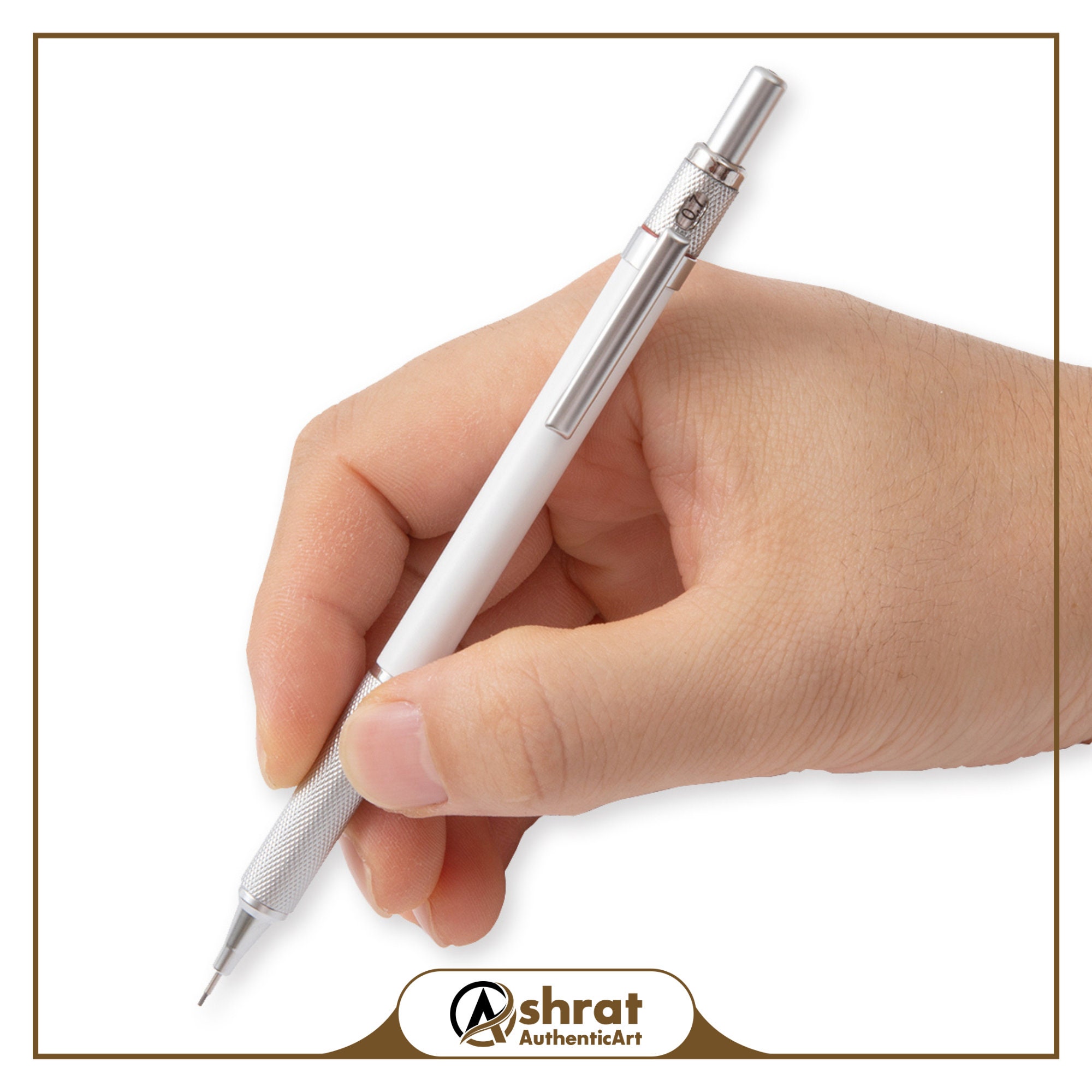 Metal Mechanical Drawing Pencil Set2b HB 0.3, 0.5, 0.7, 0.9mm