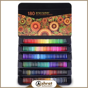 Fantasia Colored Pencil Set - Assorted Colors, Tin Box, Set of 48