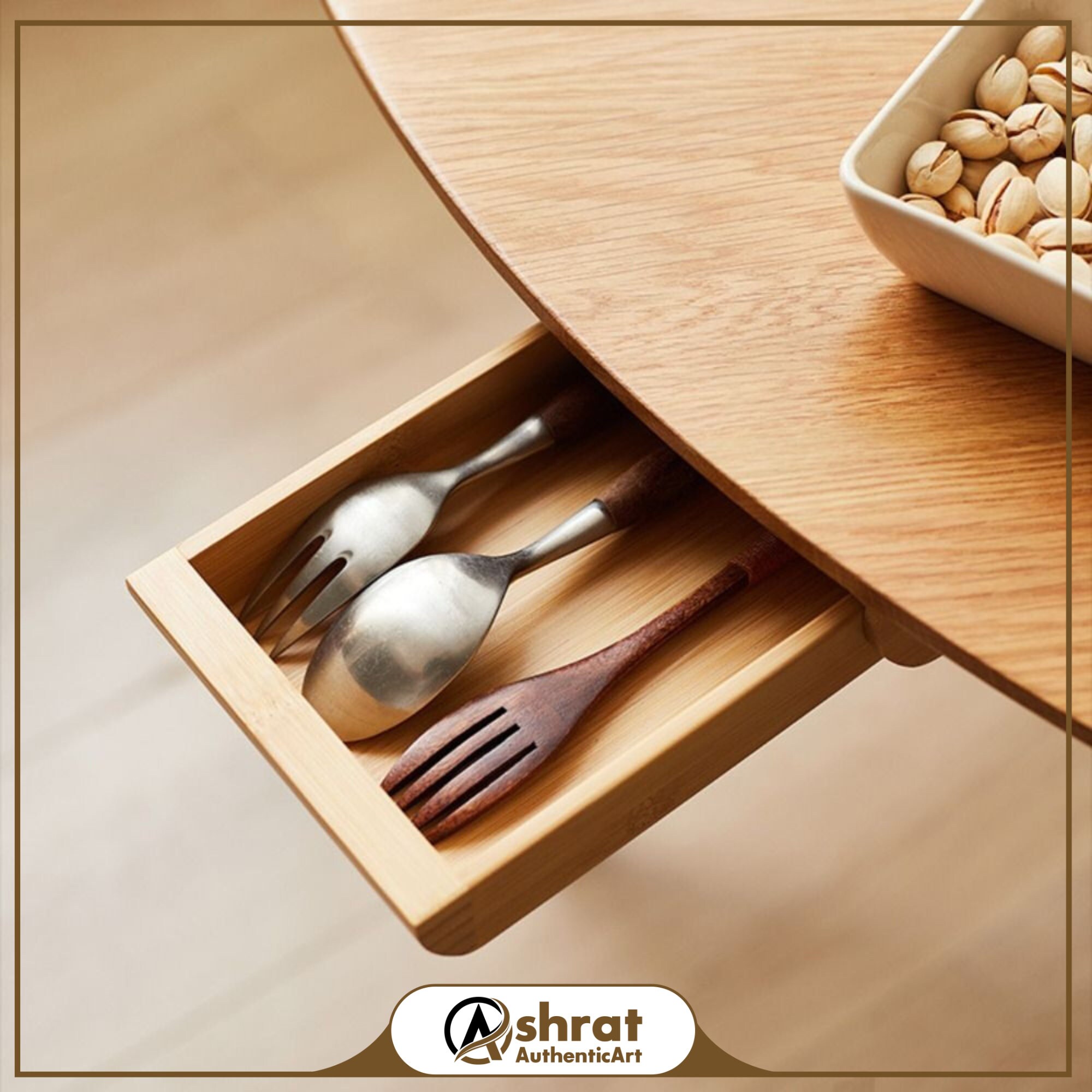 Bamboo under desk drawer outlet