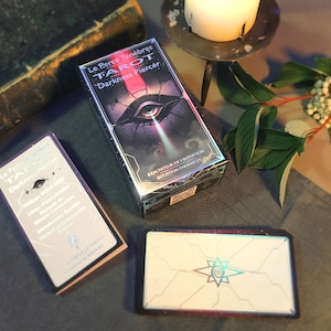 Tarot divinatoire "Le Perce Ténèbres" Philippe ROUCHIER - 78 cartes - 1ère ÉDITION LIMITÉE à 500 exemplaires - Cadeau