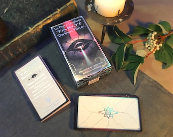 Wróżbiarska karta Tarota „The Dark Piercer” autorstwa Philippe'a Rouchiera – 78 kart – 1. LIMITOWANA EDYCJA 500 egzemplarzy – prezent