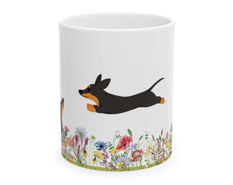 Dachshund Coffee Mug: Sausage Dog Lover Gift