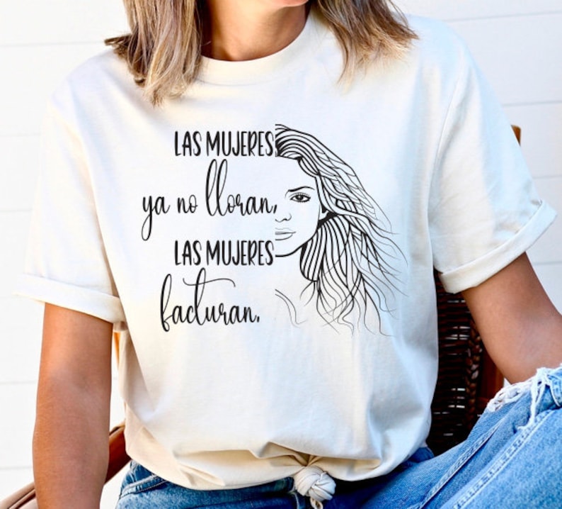 Las Mujeres Facturan Tiraera Shakira. SVG PNG - Etsy