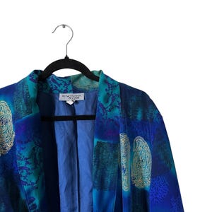 Vintage 1980’s Abstract Kensington Square Oversized Blazer