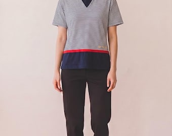 Vintage 1990’s Sailor Core Embriodered Top