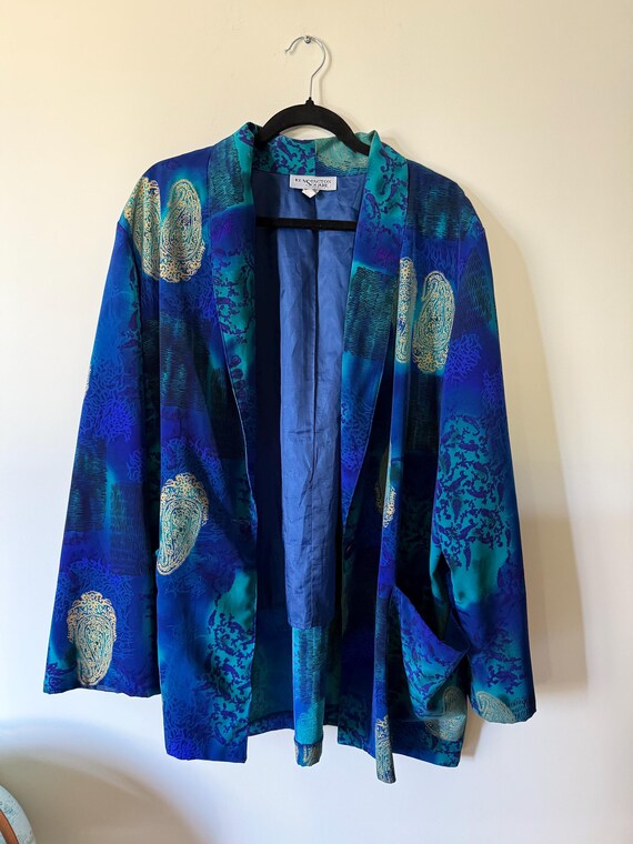 Vintage 1980’s Abstract Kensington Square Oversiz… - image 2