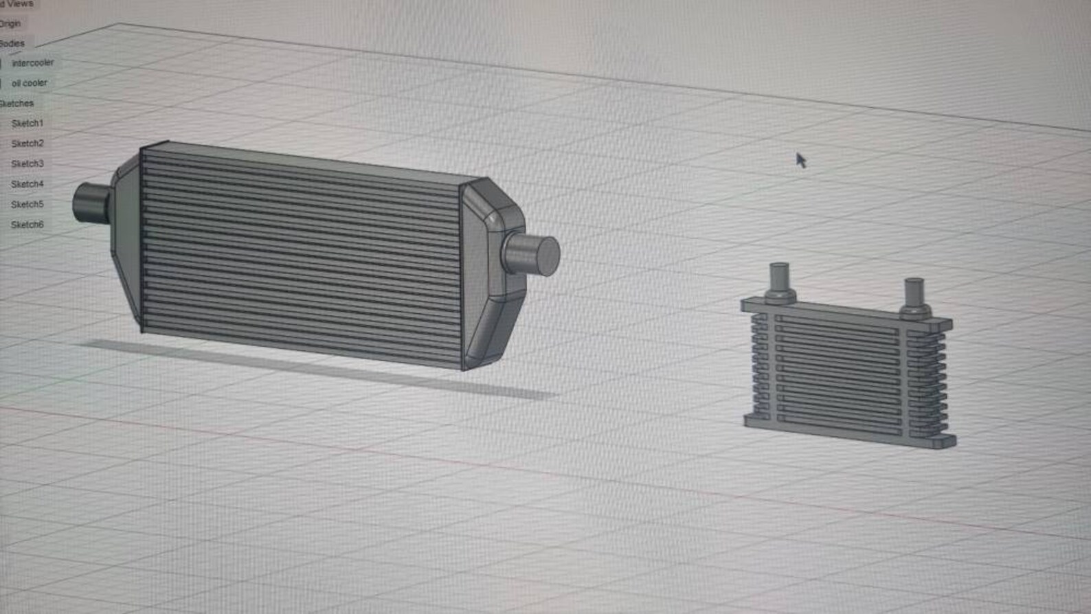 Intercooler and Oil Cooler 1/10 Scale R/C Car Etsy
