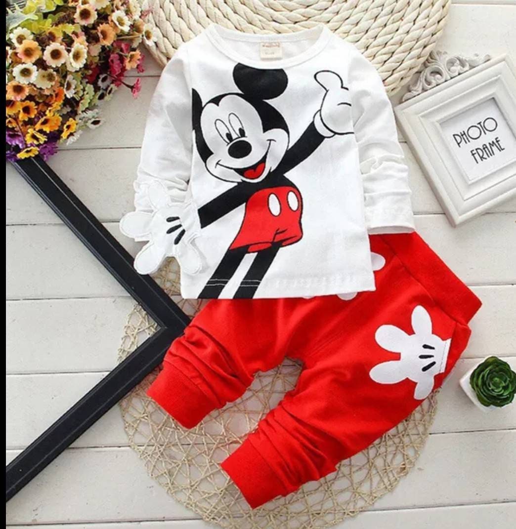 Ropa de niño o niña de Mickey Mouse para niños ropa de Etsy España