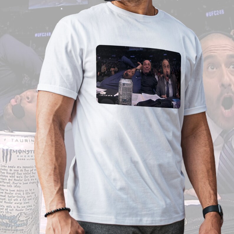 UFC Commentary Table T-shirt Joe Rogan T-shirt UFC Novelty Top - Etsy
