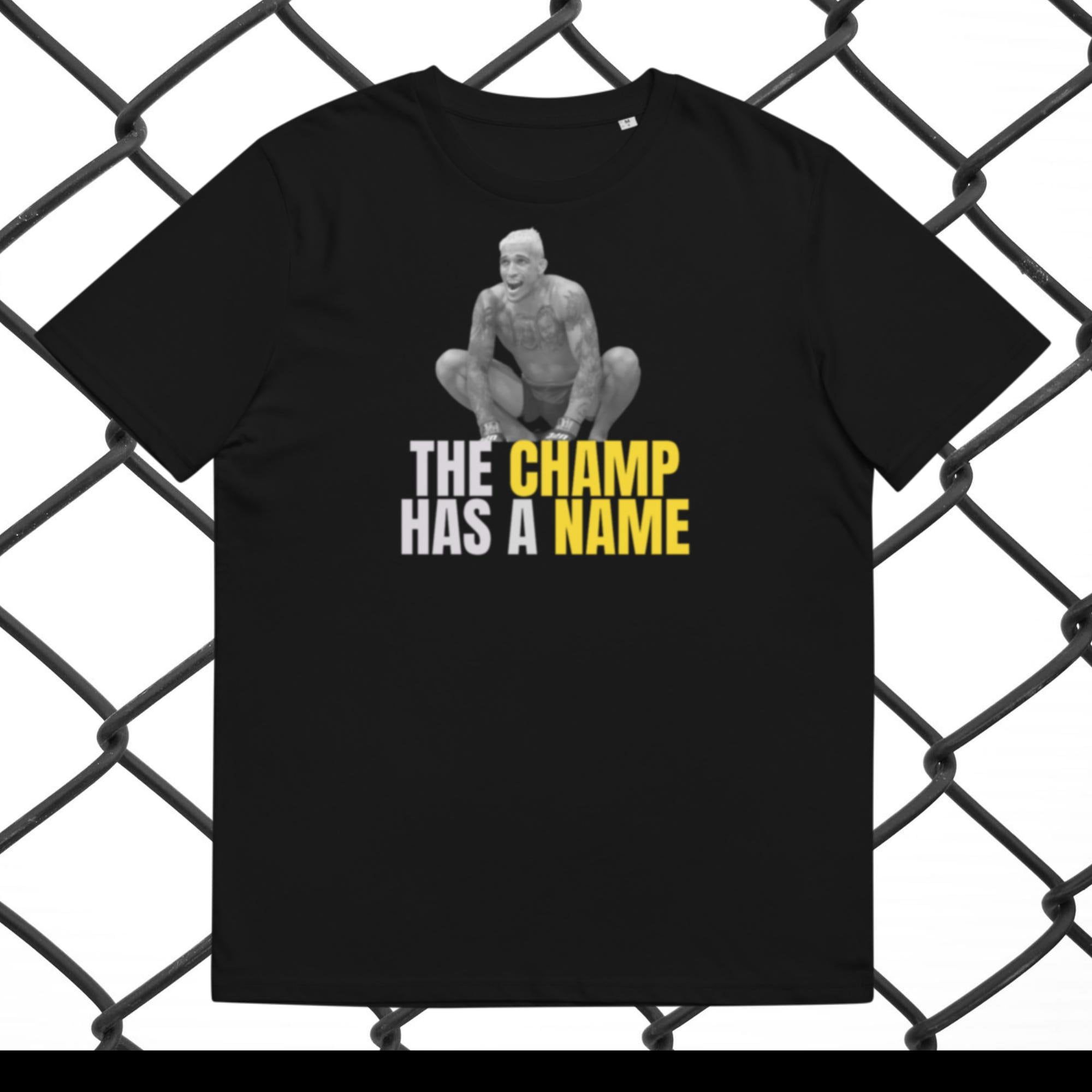 Discover Charles Oliveira T-shirt | Champ Has A Name Shirt | Do Bronx