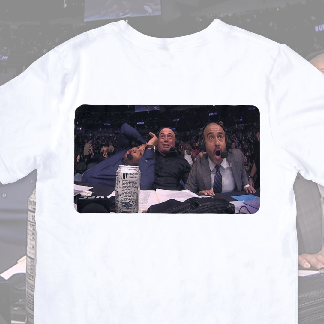 UFC Commentary Table T-shirt Joe Rogan T-shirt UFC Novelty Top - Etsy