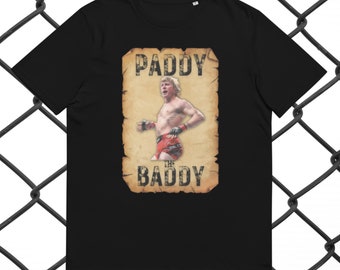 Paddy The Baddy Most Wanted T-shirt | Paddy Pimblett Shirt | UFC MMA Boxing Training T-shirt | 100% Cotton