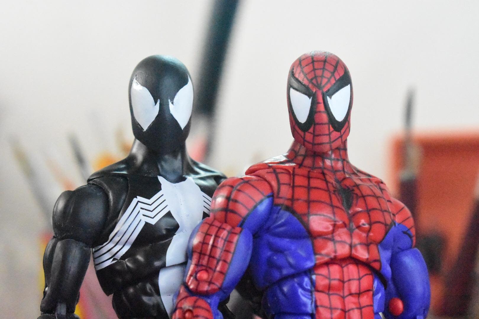 Spiderman 2002 Final Battle Headsculpt Marvel Legends