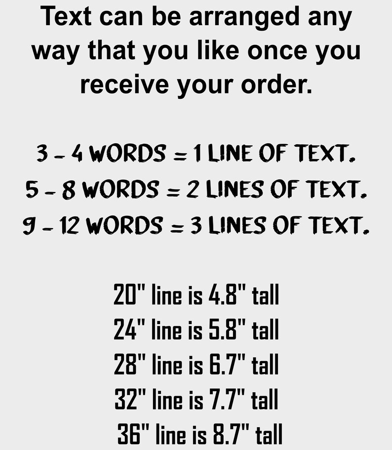 Custom Wood Word Sign, Personalized Wood Words, Wall Quotes, Wooden