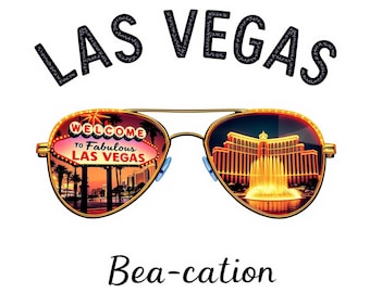 Las Vegas Sunglasses Art: Nevada Travel Poster (PNG, JPEG, PDF Files)