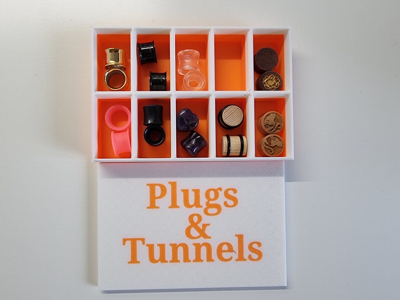 Plugs & Tunnels Sieradendoos Dual Color, Tot 16mm Plugs En Tunnels. Etsy