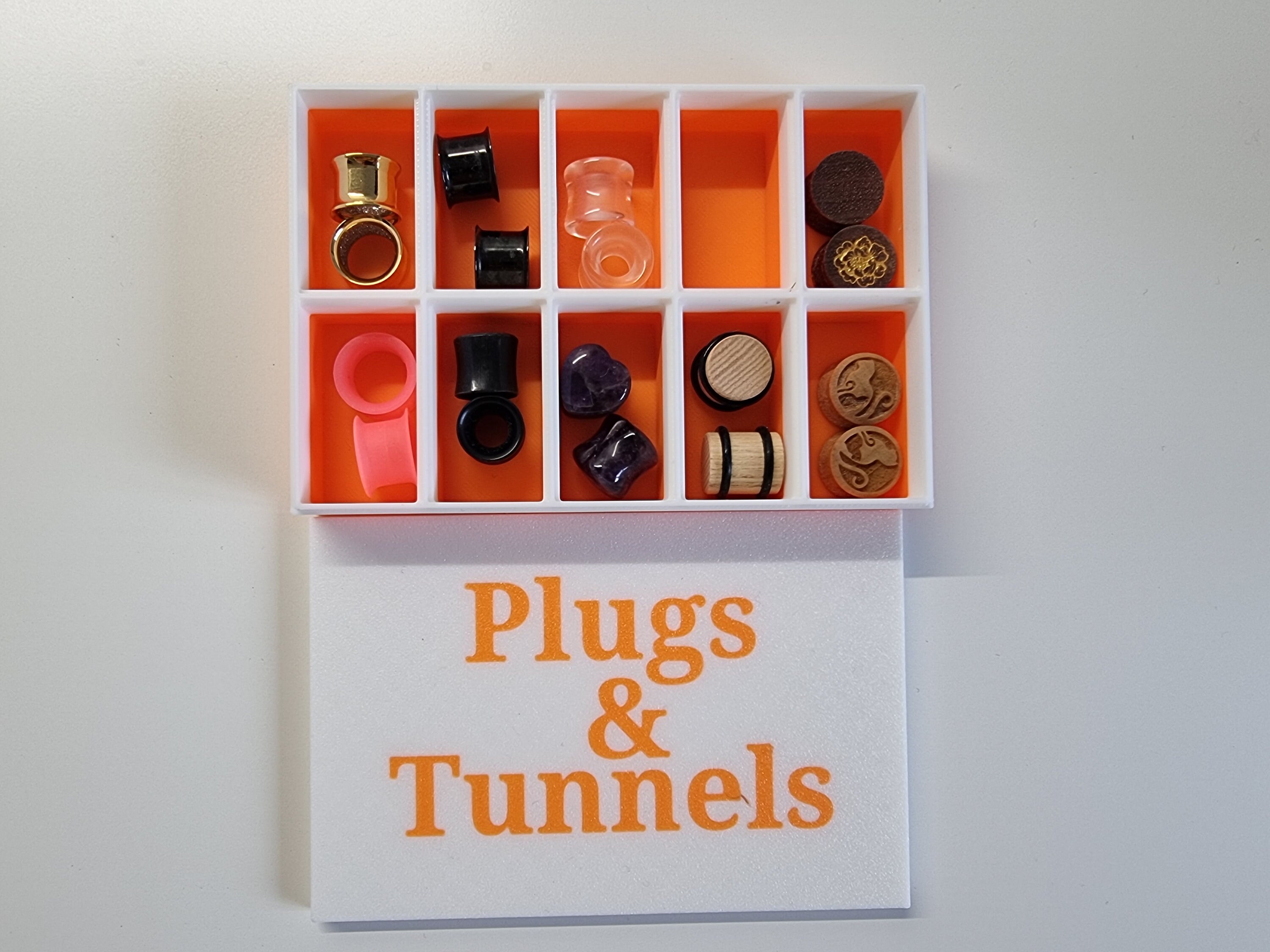 Plugs & Tunnels Sieradendoos Dual Color, Tot 16mm Plugs En Tunnels. Etsy