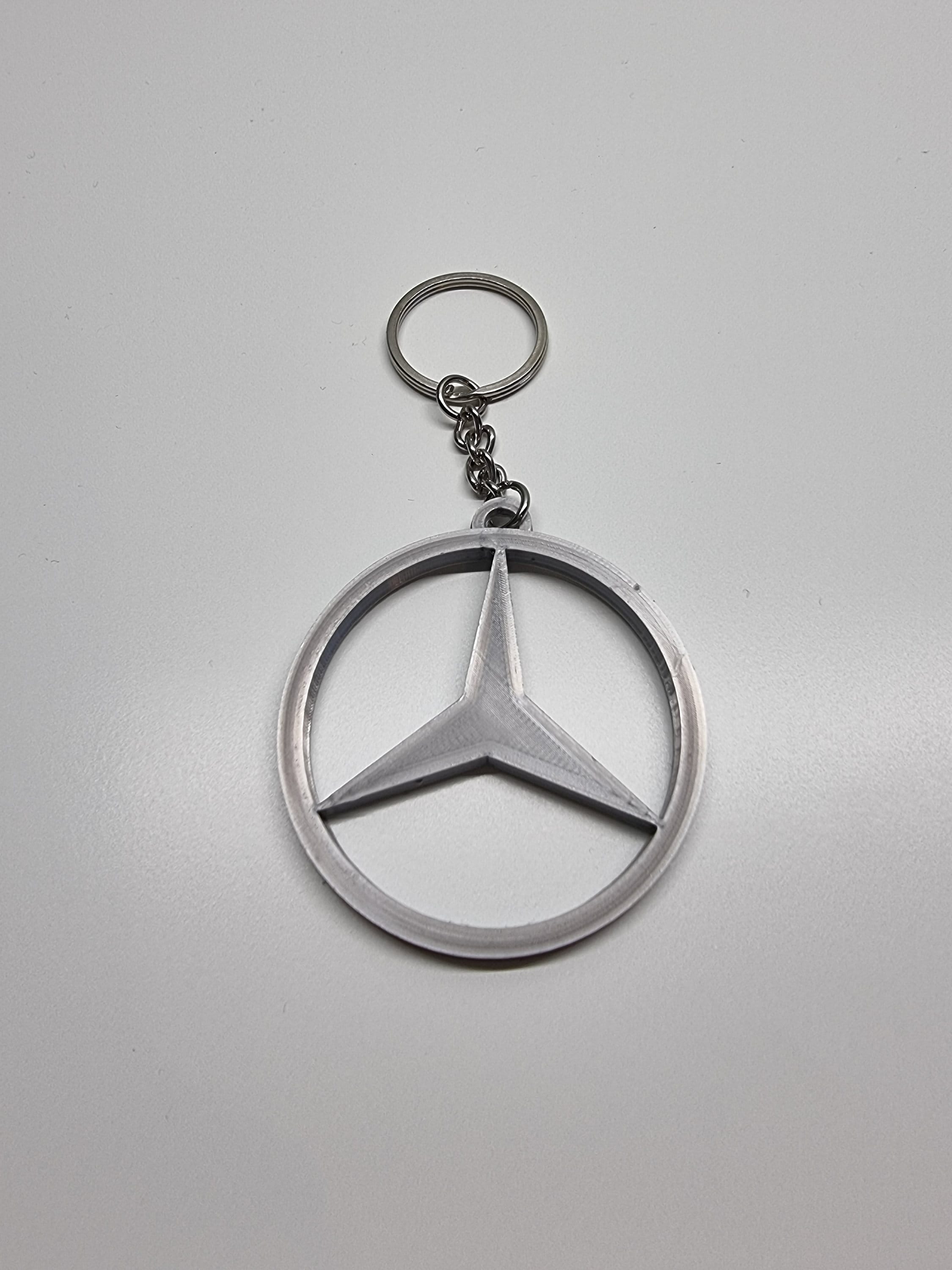 Llavero Mercedes, logotipo, emblema, buena calidad, llaveros, Keyring,  Keychain