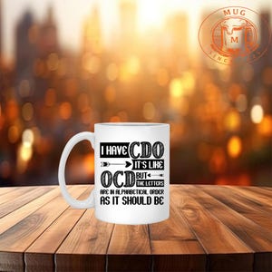 Ik heb CDO. Het is net als OCS, maar de letters zijn in alfabetische volgorde zoals het hoort Koffiemok Bierpul Waterfles