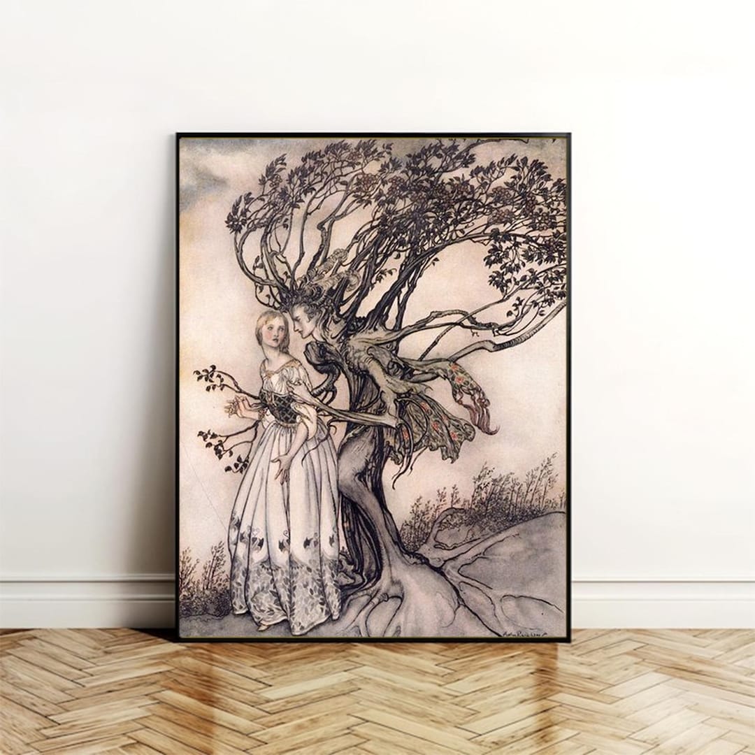 Art by Arthur Rackham From a Rare 1917 Edition of the Brothers Grimm ...