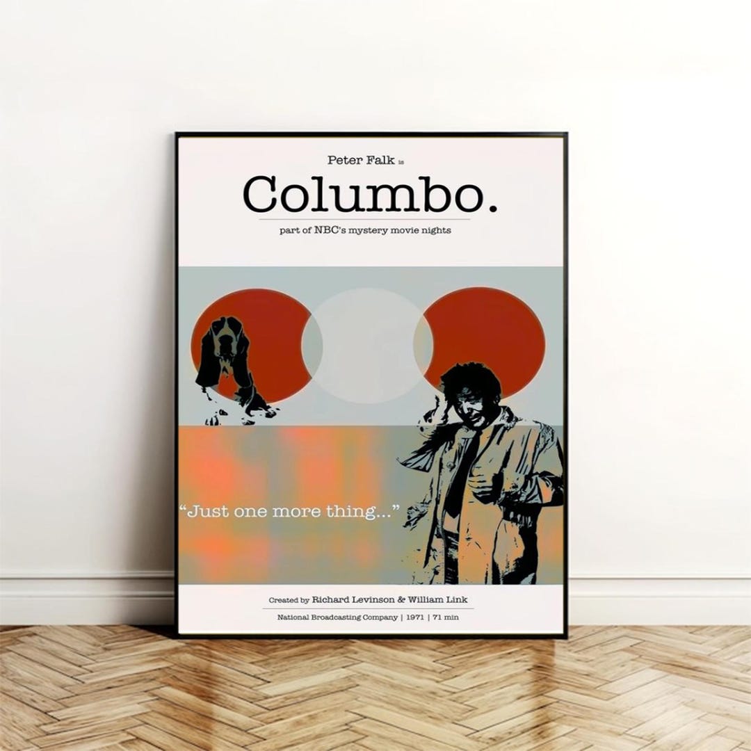 Affiche Columbo With Peter Falk Poster - Etsy UK