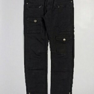 Cotton cargo trousers with inserts  Men  BALMAIN