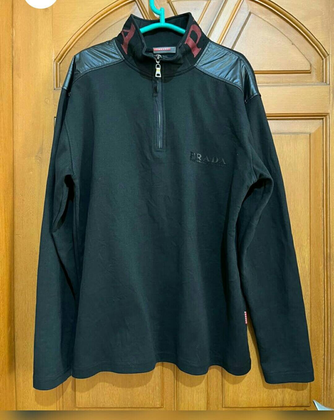 Prada pullover clearance jacket